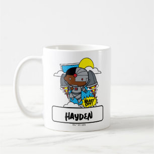 Chibi Cyborg Blast Off! Coffee Mug