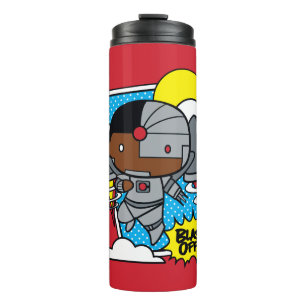 Chibi Cyborg Blast Off! Thermal Tumbler
