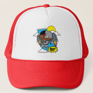 Chibi Cyborg Blast Off! Trucker Hat