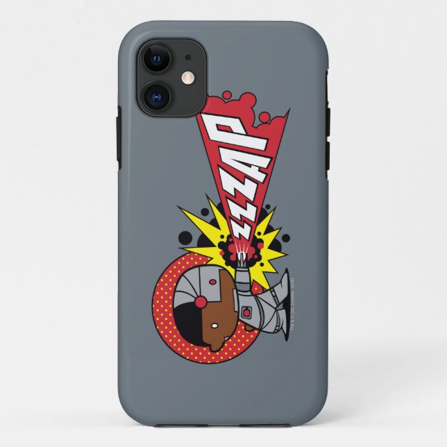 Chibi Cyborg's Cybernetic Cannon Case-Mate iPhone Case (Back)