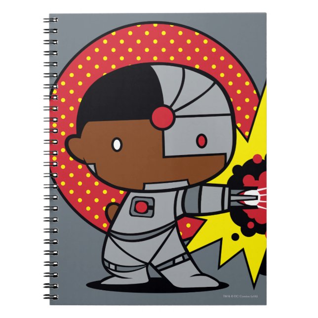 Chibi Cyborg's Cybernetic Cannon Notebook (Front)