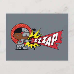 Chibi Cyborg's Cybernetic Cannon Postcard