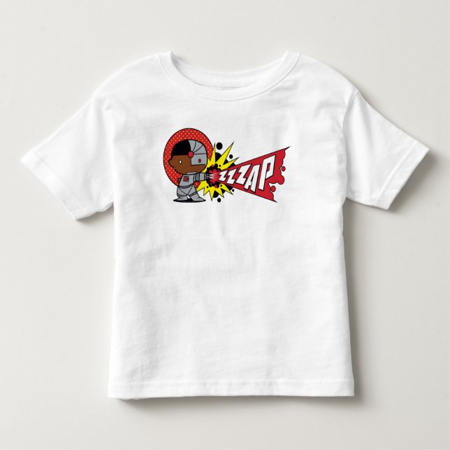Chibi Cyborg's Cybernetic Cannon Toddler T-Shirt (Front)
