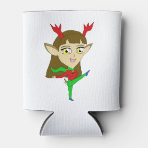 chibi dancing reindeer girl can cooler