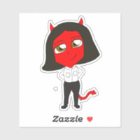 chibi devil girl 