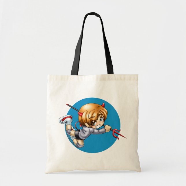 Chibi Devil Tote Bag (Front)