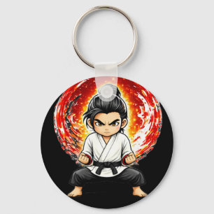 Chibi Dojo Endurance Clear Mind Keychain