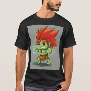 Chibi Electric Jungle Beast Cute Wild Fighter Ar T-Shirt