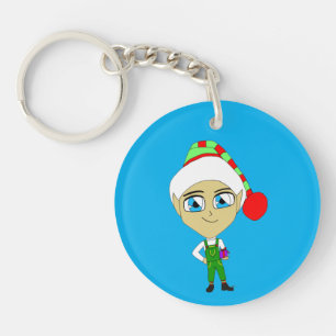 chibi elf   key ring