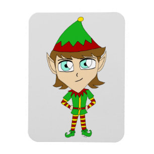 chibi elf  magnet