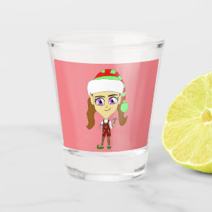 chibi elf    shot glass