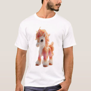Chibi Fire Mane Sunset Pony Men T-Shirt