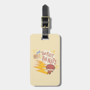 Chibi Flash Too Fast For Naps Luggage Tag