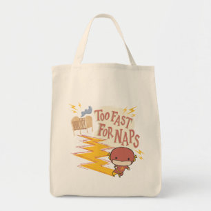 Chibi Flash Too Fast For Naps Tote Bag