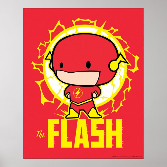 Chibi Flash With Electricity Poster (Front)