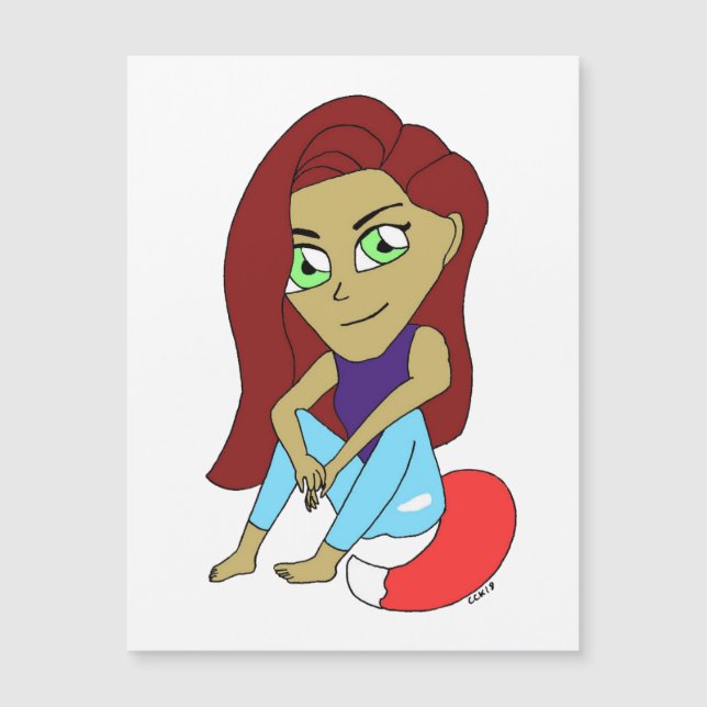 chibi foxy girl (Front)