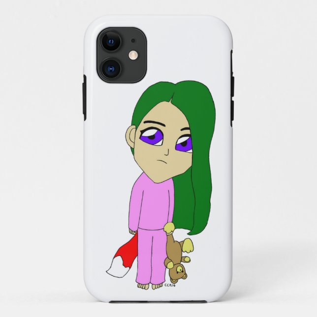 chibi foxy girl   Case-Mate iPhone case (Back)