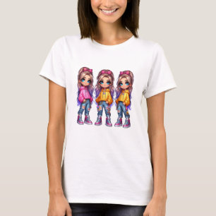 Chibi Girl – Cute Anime Style Kawaii T-Shirt