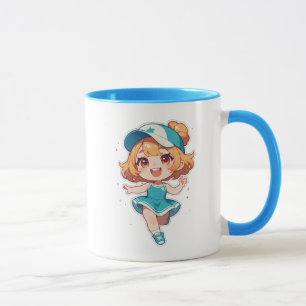 Chibi Girl Sporty Mug