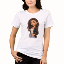 Chibi Girl T-Shirt – Main Character Energy Anime T