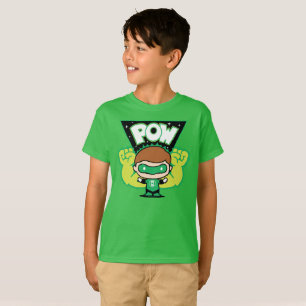 Chibi Green Lantern Forming Giant Fists T-Shirt
