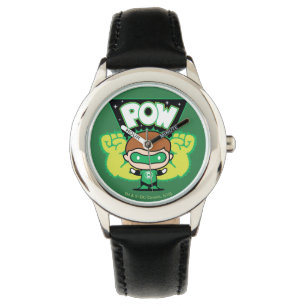 Chibi Green Lantern Forming Giant Fists Watch