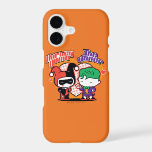 Chibi Harley Quinn & Chibi Joker Hearts
