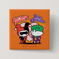 Chibi Harley Quinn & Chibi Joker Hearts