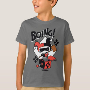Chibi Harley-Quinn-In-A-Box With Hammer T-Shirt