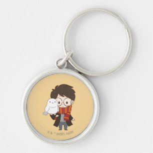 Chibi HARRY POTTER™ & Hedwig Key Ring