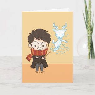 Chibi HARRY POTTER™ Patronus Card