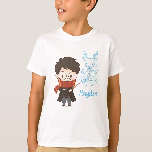 Chibi HARRY POTTER™ Patronus T-Shirt (Front)