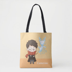 Chibi HARRY POTTER™ Patronus Tote Bag