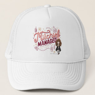 Chibi Hermione "Mischief Managed" Trucker Hat