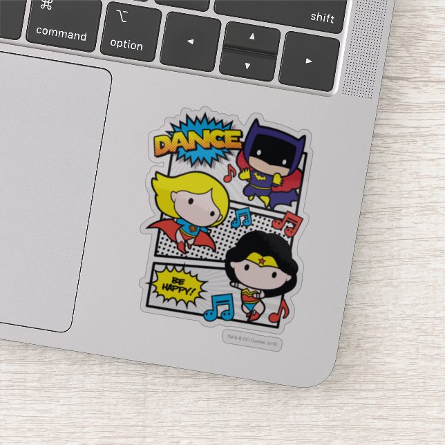 Chibi Heroes Dancing (Detail)