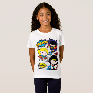 Chibi Heroes Dancing T-Shirt