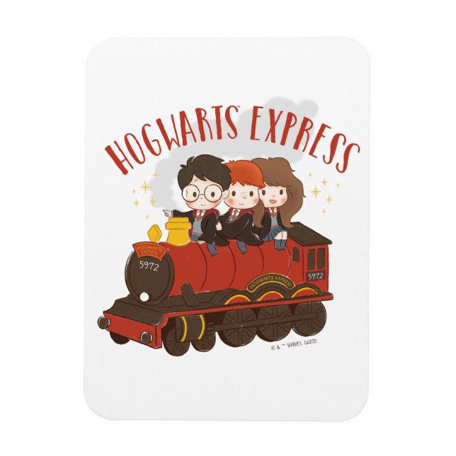 Chibi HOGWARTS EXPRESS™ Ride Magnet (Vertical)