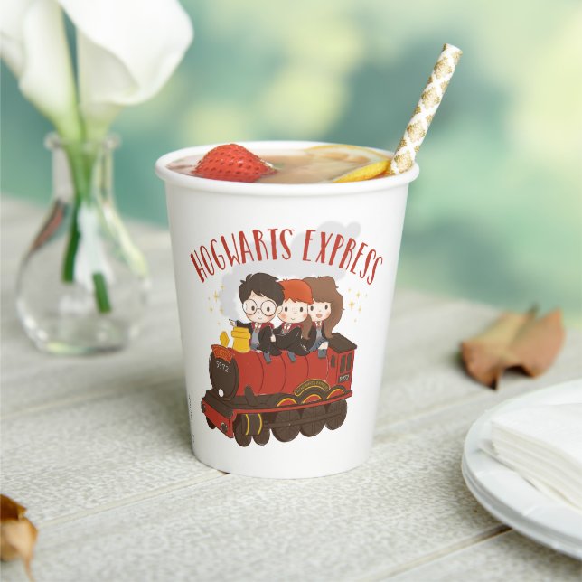Chibi HOGWARTS EXPRESS™ Ride Paper Cups (Insitu)