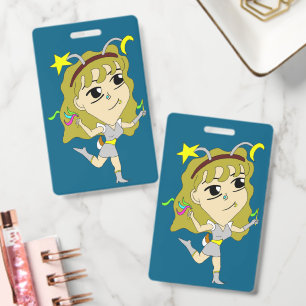 chibi  ID badge