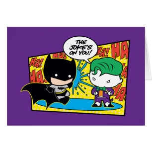 Chibi Joker Pranking Chibi Batman