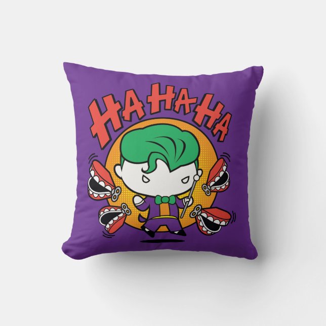 Chibi Joker With Toy Teeth Cushion (Front)