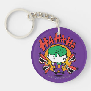 Chibi Joker With Toy Teeth Key Ring