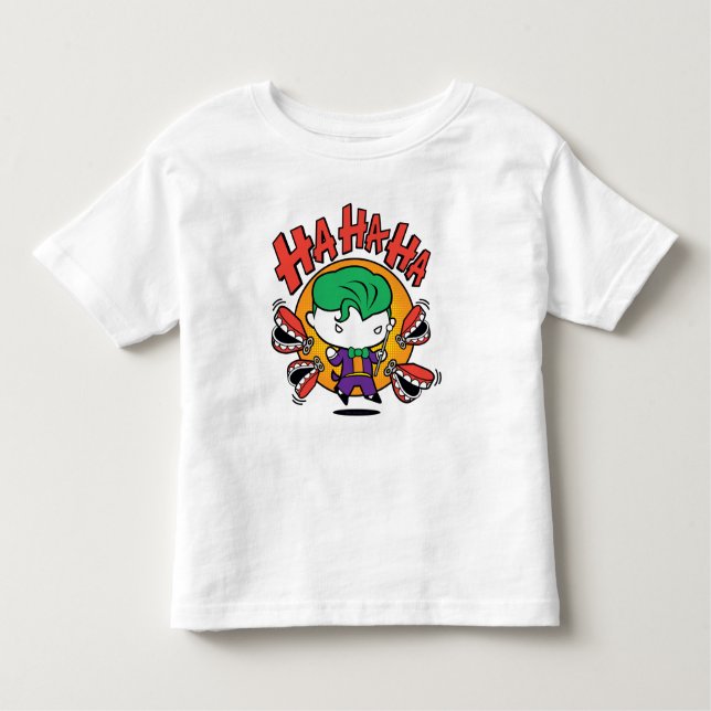 Chibi Joker With Toy Teeth Toddler T-Shirt (Front)