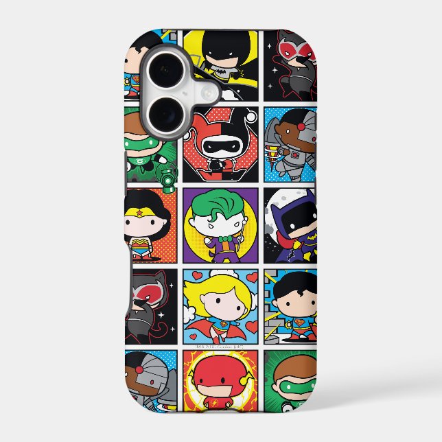 Chibi Justice League Character Pattern (Back)