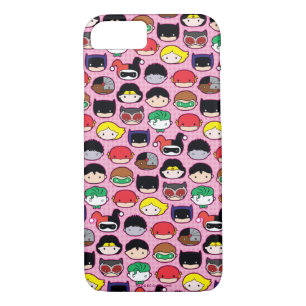 Chibi Justice League Head Pattern iPhone 8/7 Case