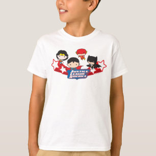 Chibi Justice League of America Stars T-Shirt
