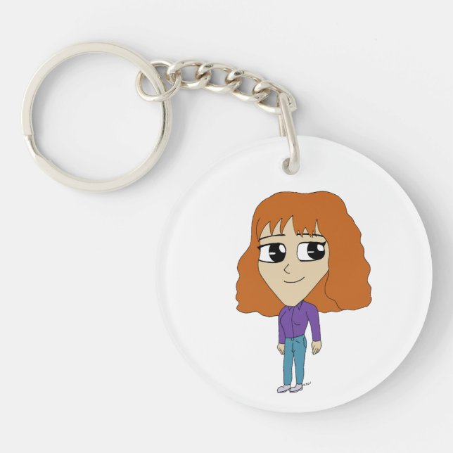 chibi    key ring (Front)