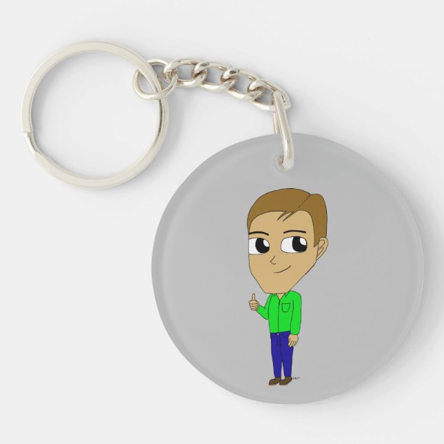 chibi     key ring (Front)