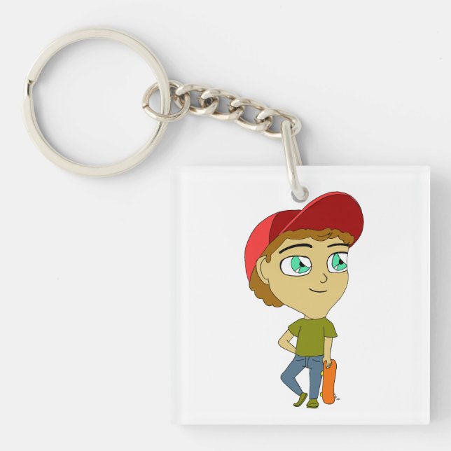 chibi   key ring (Front)