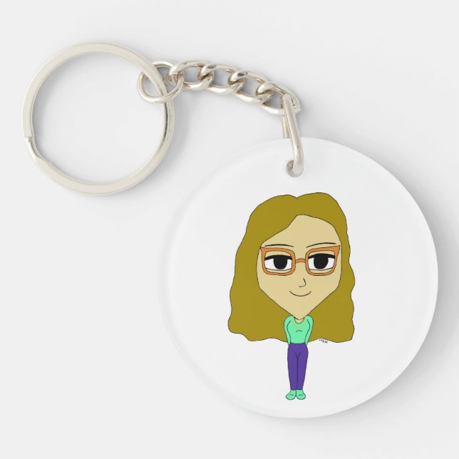 chibi    key ring (Front)